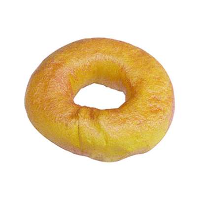 smoked porkhide expanded donut shape dog pet chew food