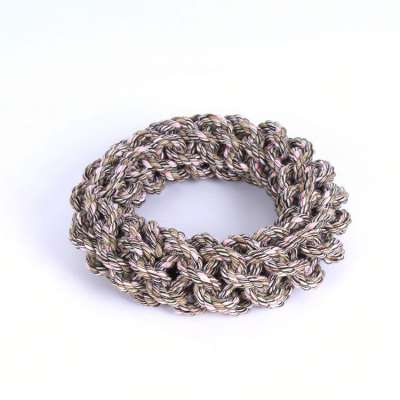 high quality cotton rope donut ring durable pet dog toy for small medium and large dogs